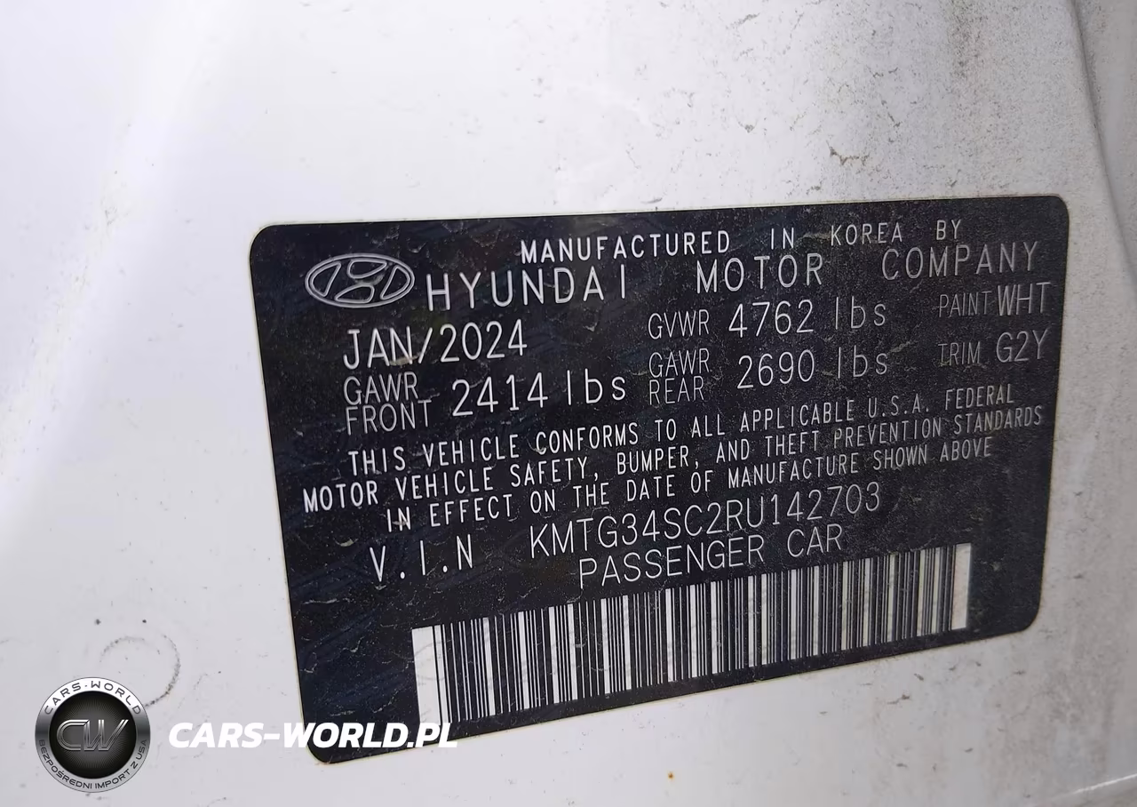 2024 Genesis G70 2.5T Rwd VIN:KMTG34SC2RU142703 - 9