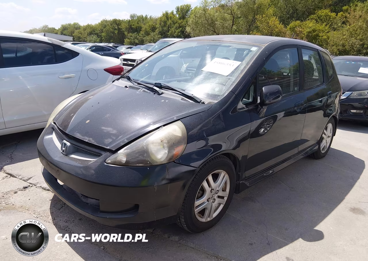 2007 Honda Fit Sport VIN:JHMGD38607S062511 - 2