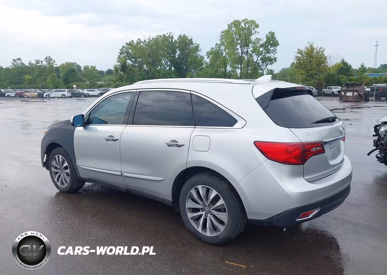 2014 Acura Mdx Technology Package VIN:5FRYD3H46EB003394 - 3