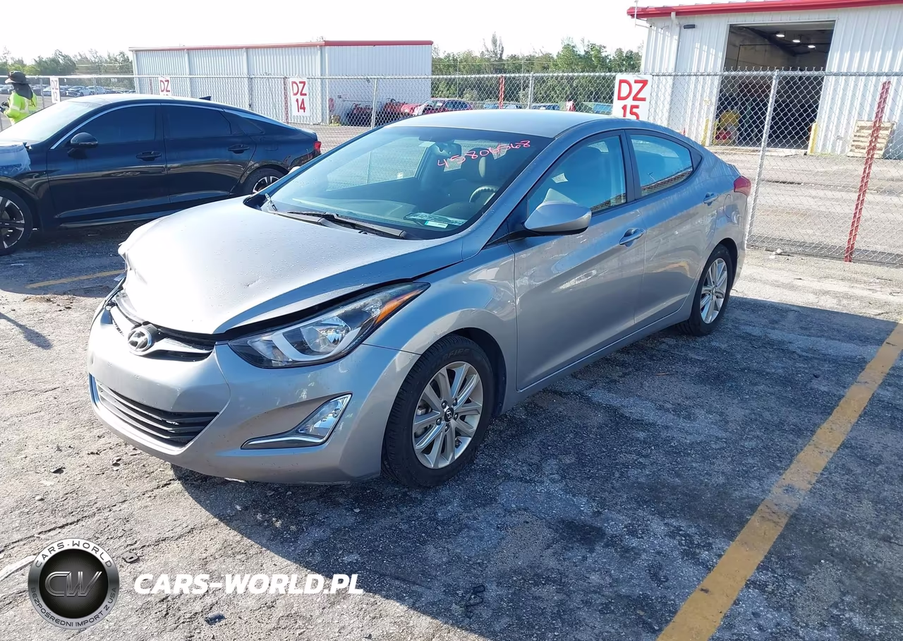2015 Hyundai Elantra Se VIN:KMHDH4AE8FU420064 - 2