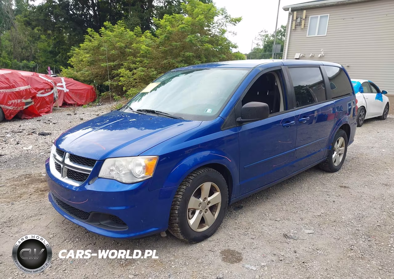 2013 Dodge Grand Caravan Se VIN:2C4RDGBG5DR650436 - 2