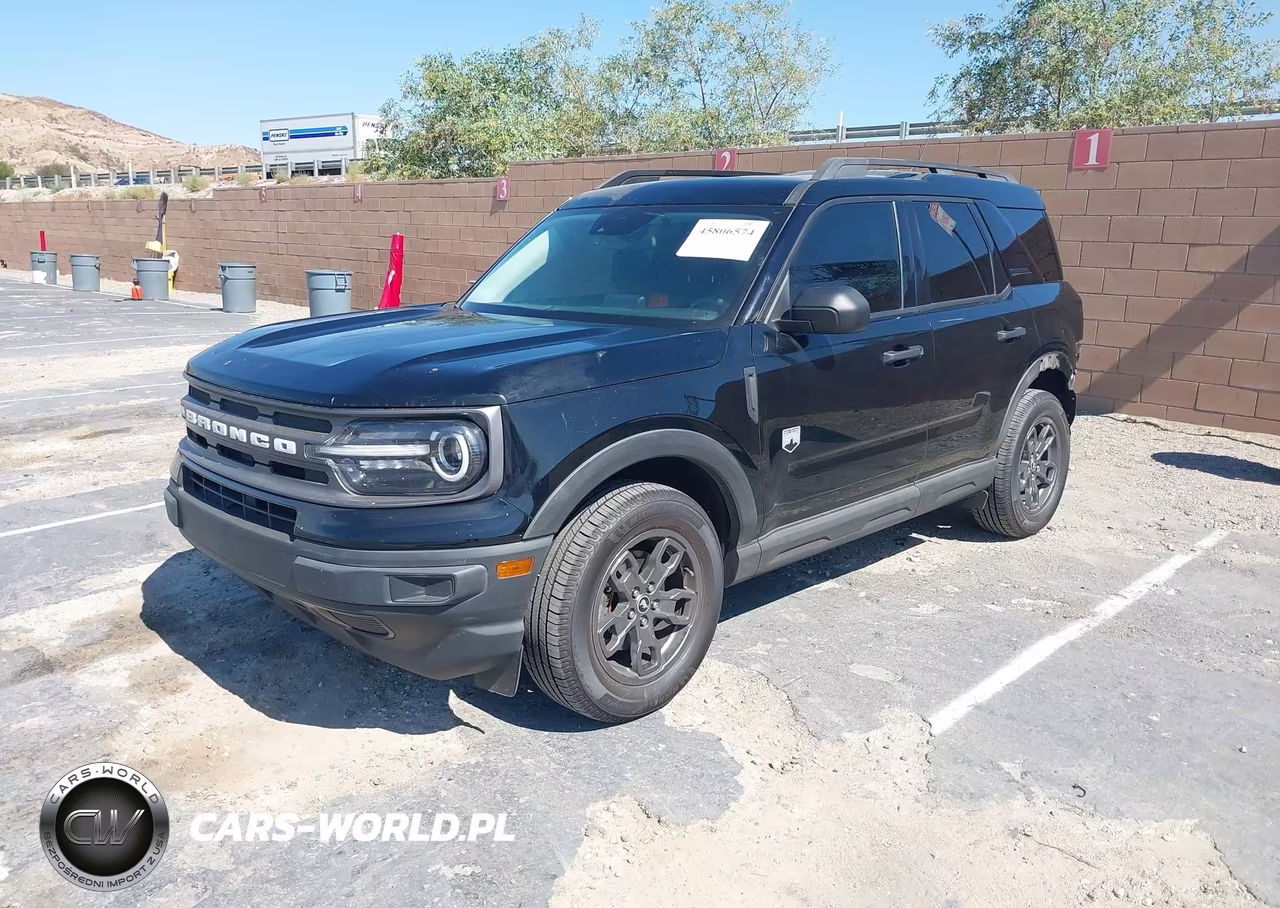 2022 Ford Bronco Sport Big Bend VIN:3FMCR9B69NRE14499 - 2