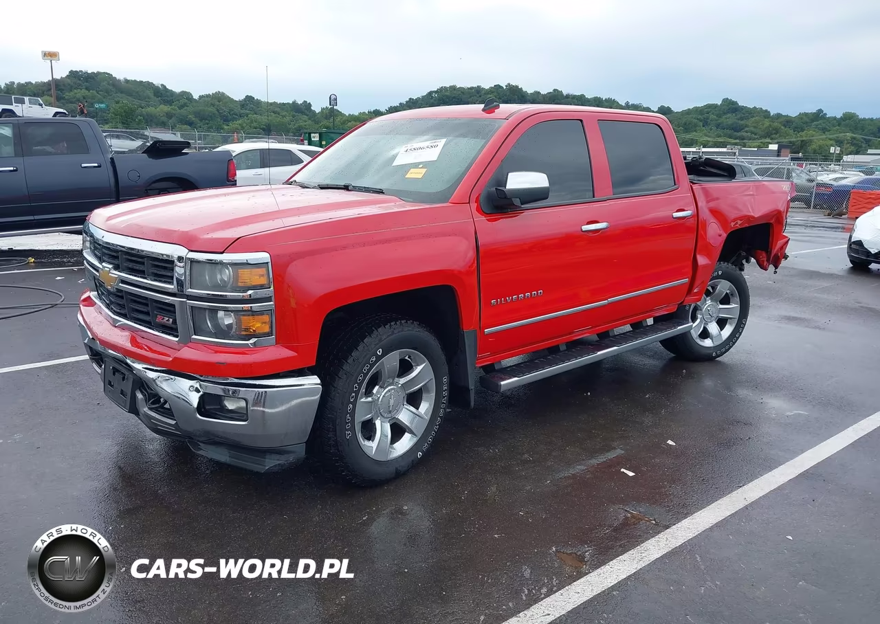 2014 Chevrolet Silverado 1500 Ltz VIN:3GCUKSEJXEG528821 - 2