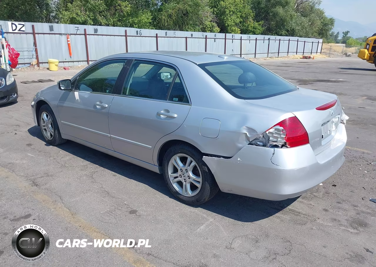 2007 Honda Accord 2.4 Ex VIN:1HGCM56867A215898 - 3