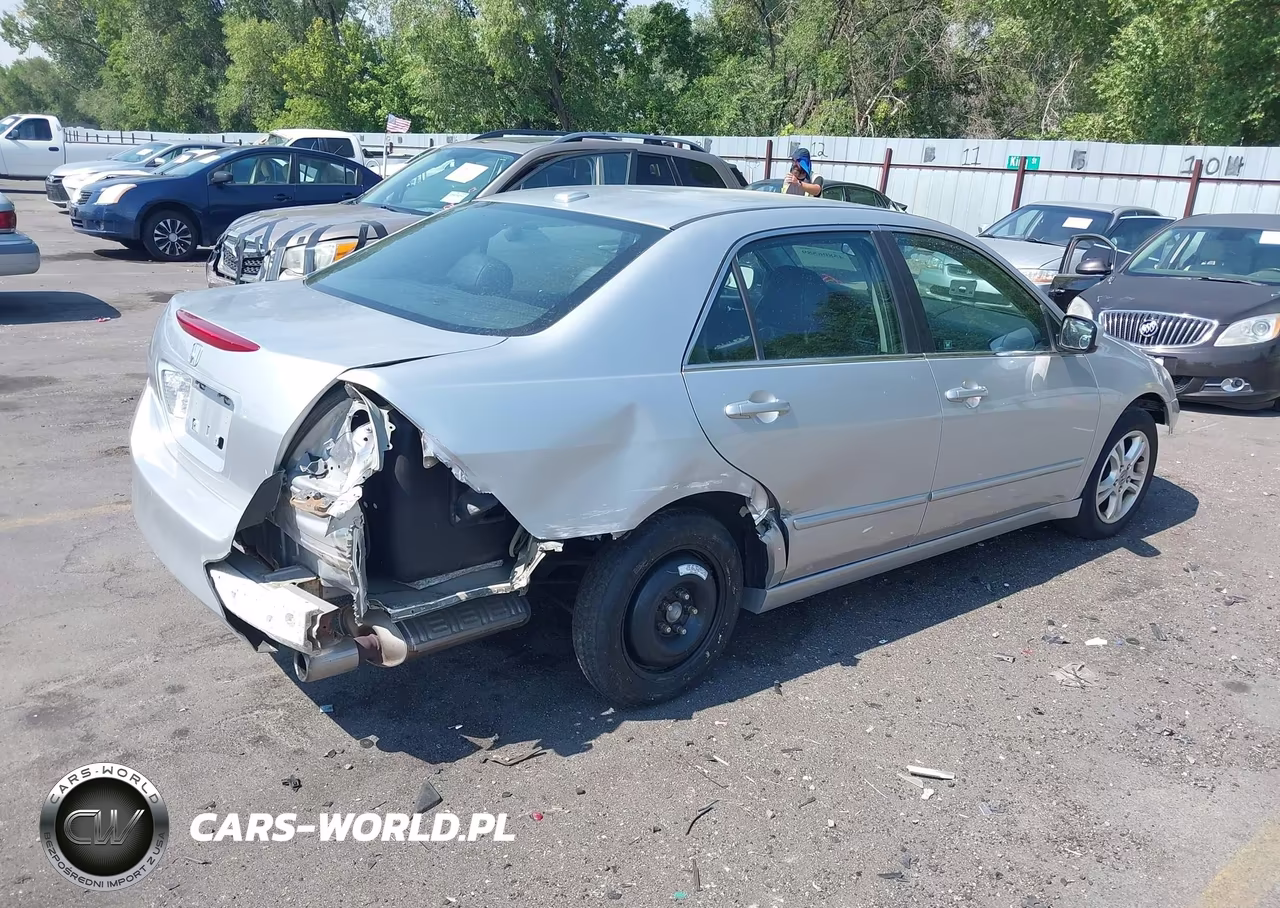 2007 Honda Accord 2.4 Ex VIN:1HGCM56867A215898 - 4