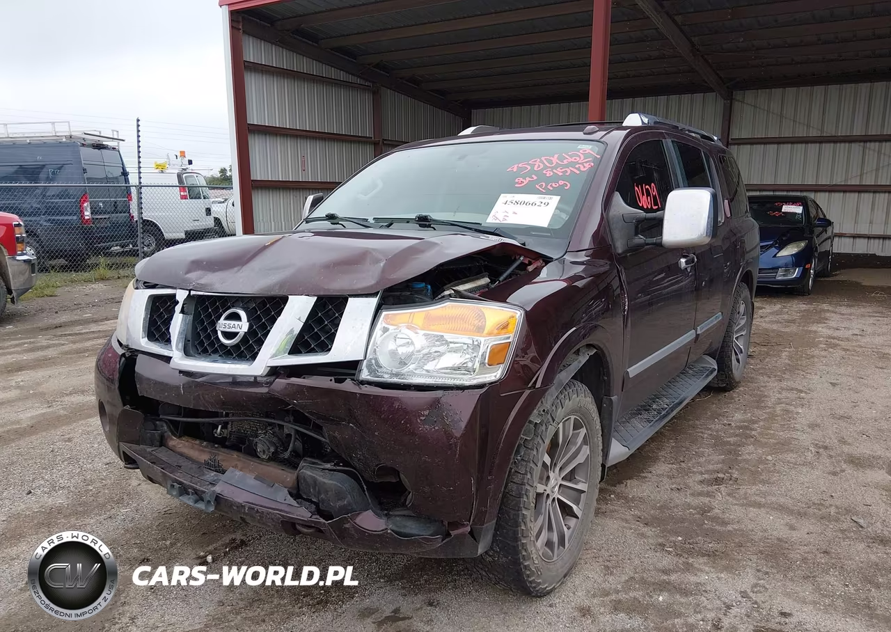 2015 Nissan Armada Platinum-Sl-Sv VIN:5N1AA0NC0FN612310 - 2