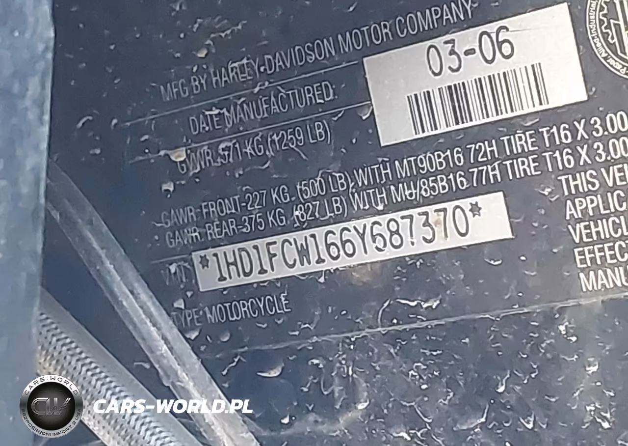2006 Harley-Davidson Flhtcui VIN:1HD1FCW166Y687370 - 10