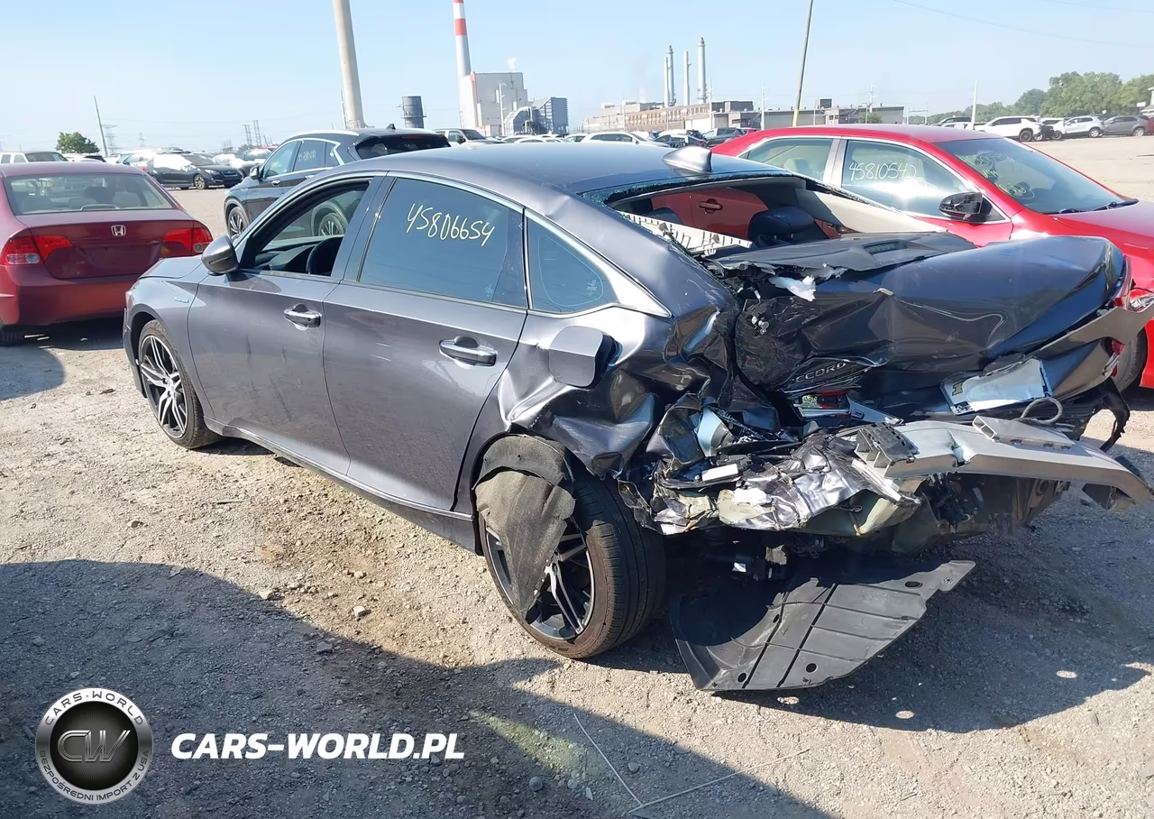 2022 Honda Accord Hybrid Touring VIN:1HGCV3F90NA014845 - 3