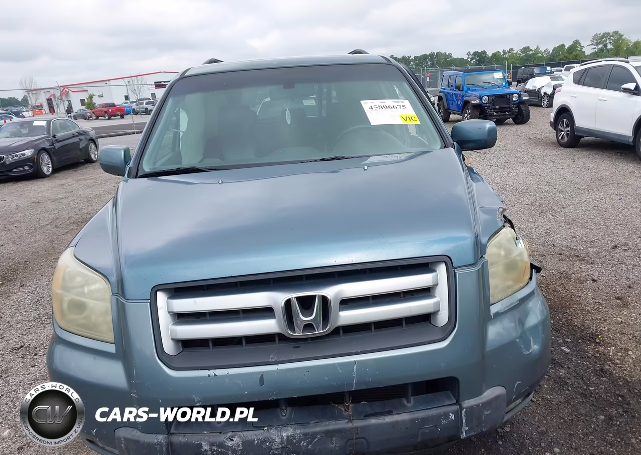 2006 Honda Pilot Ex-L VIN:5FNYF18656B020092 - 12