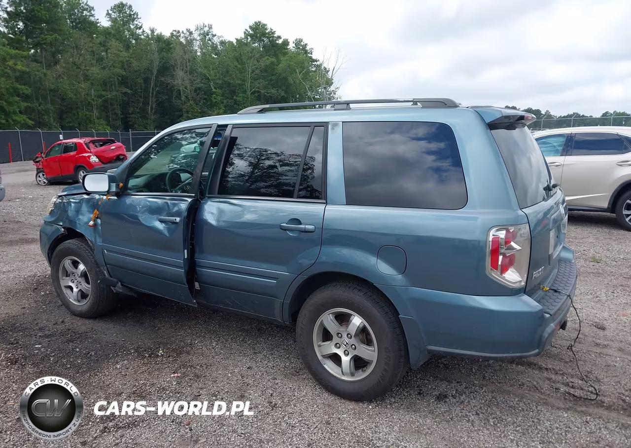 2006 Honda Pilot Ex-L VIN:5FNYF18656B020092 - 3