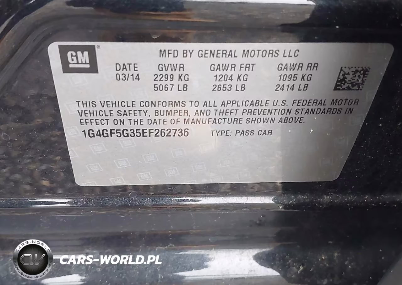 2014 Buick Lacrosse Premium Ii Group VIN:1G4GF5G35EF262736 - 9