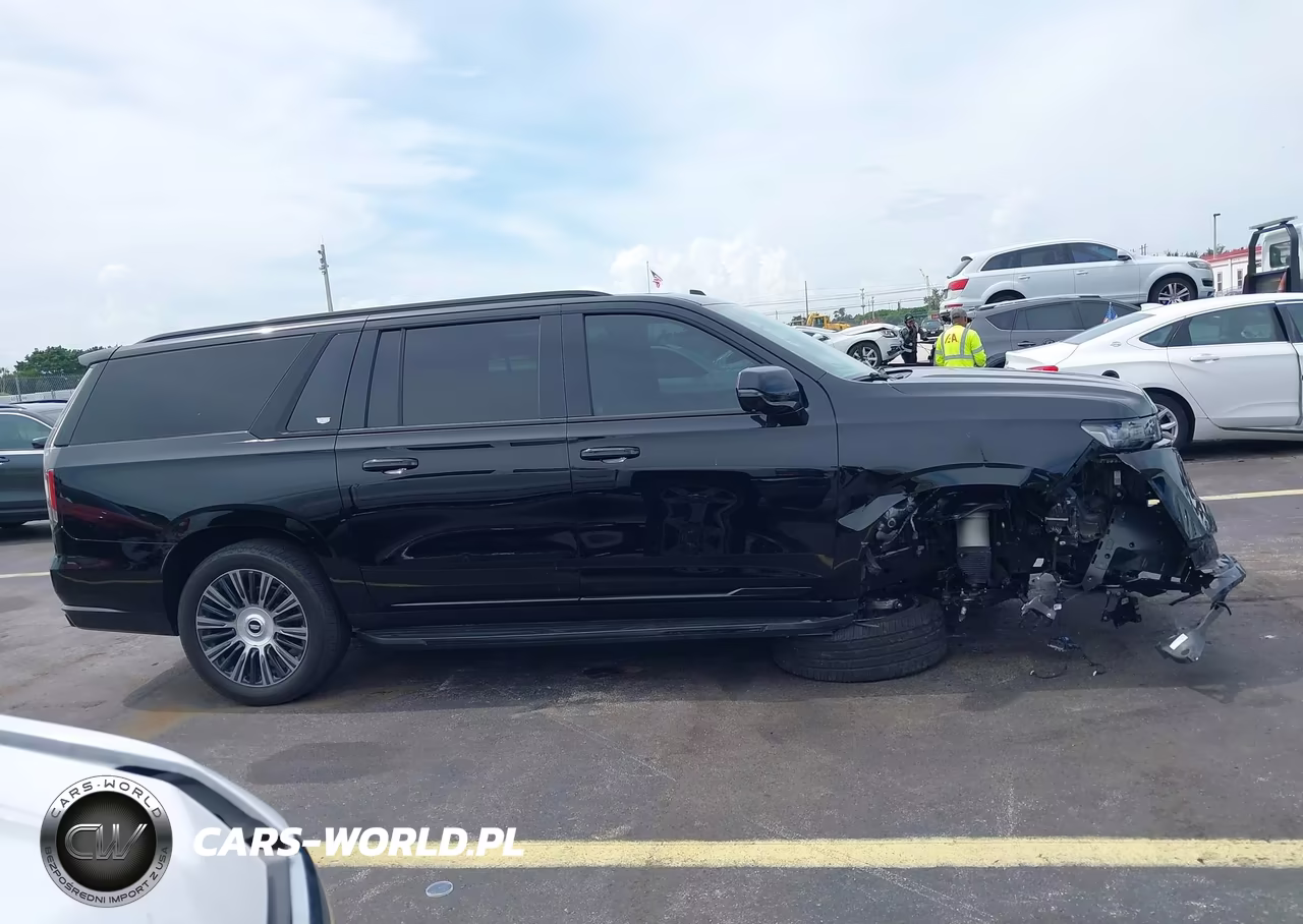 2022 Cadillac Escalade Esv 4Wd Sport Platinum VIN:1GYS4RKL6NR240627 - 13