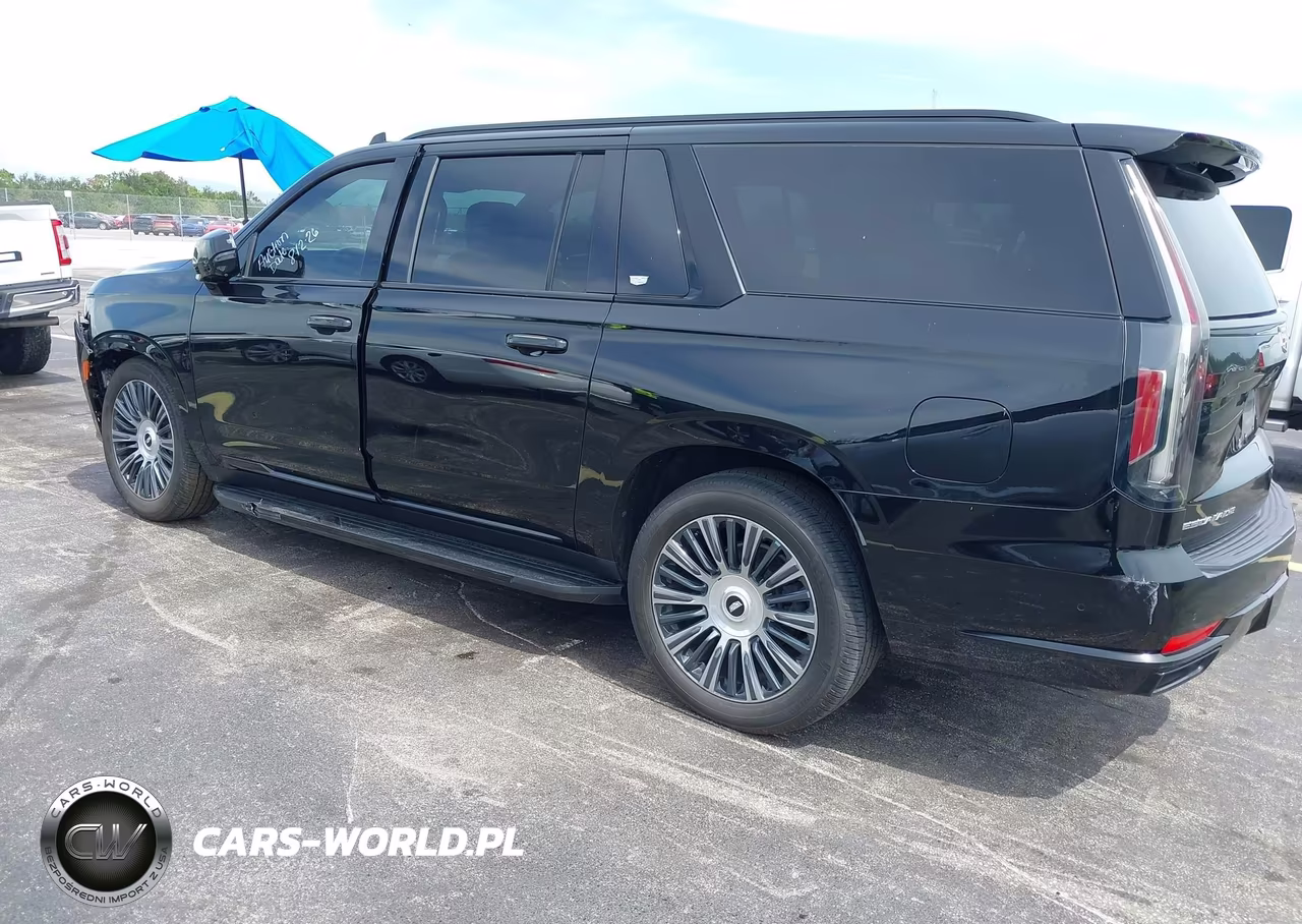 2022 Cadillac Escalade Esv 4Wd Sport Platinum VIN:1GYS4RKL6NR240627 - 3
