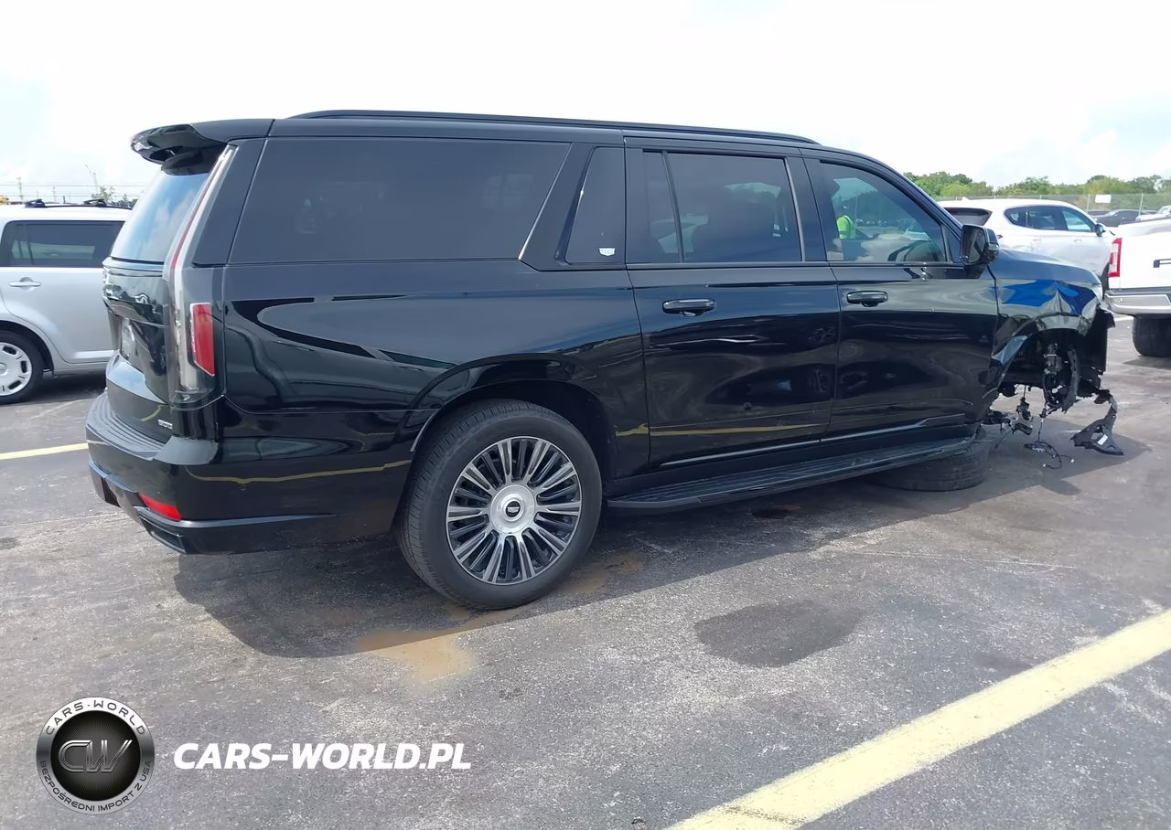 2022 Cadillac Escalade Esv 4Wd Sport Platinum VIN:1GYS4RKL6NR240627 - 4