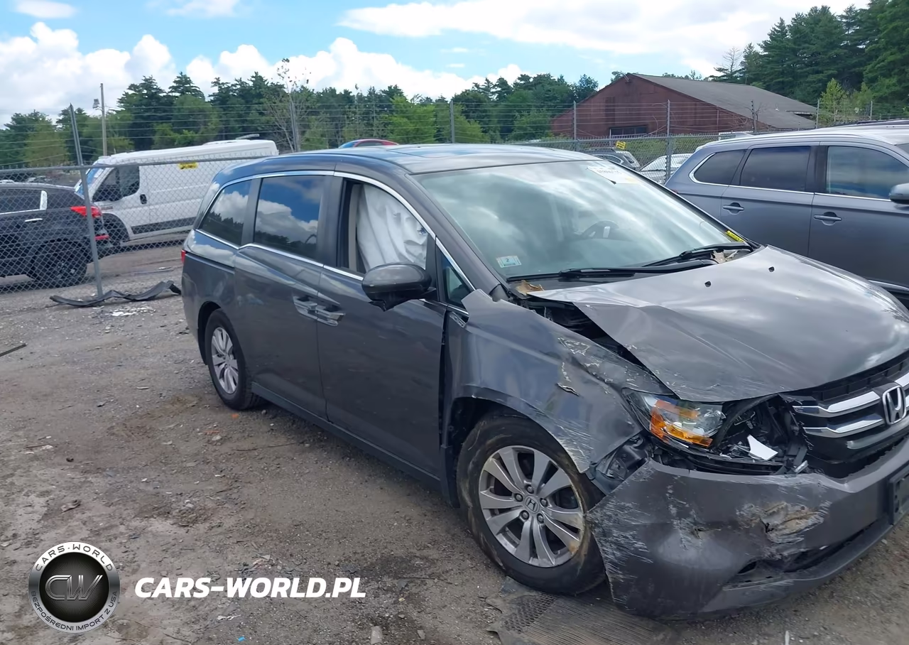 2015 Honda Odyssey Ex-L VIN:5FNRL5H62FB009104 - 1