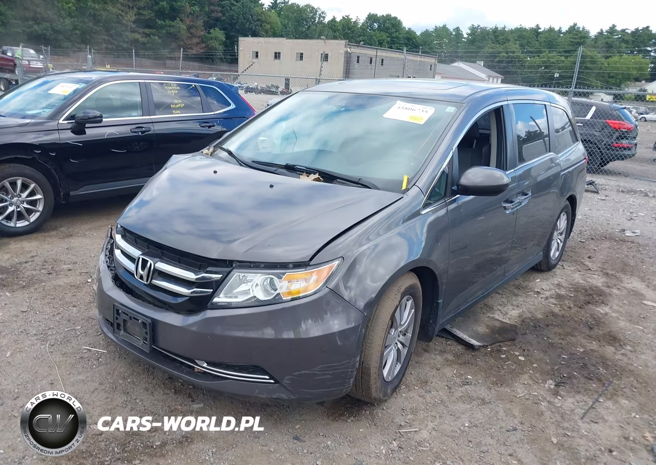 2015 Honda Odyssey Ex-L VIN:5FNRL5H62FB009104 - 2