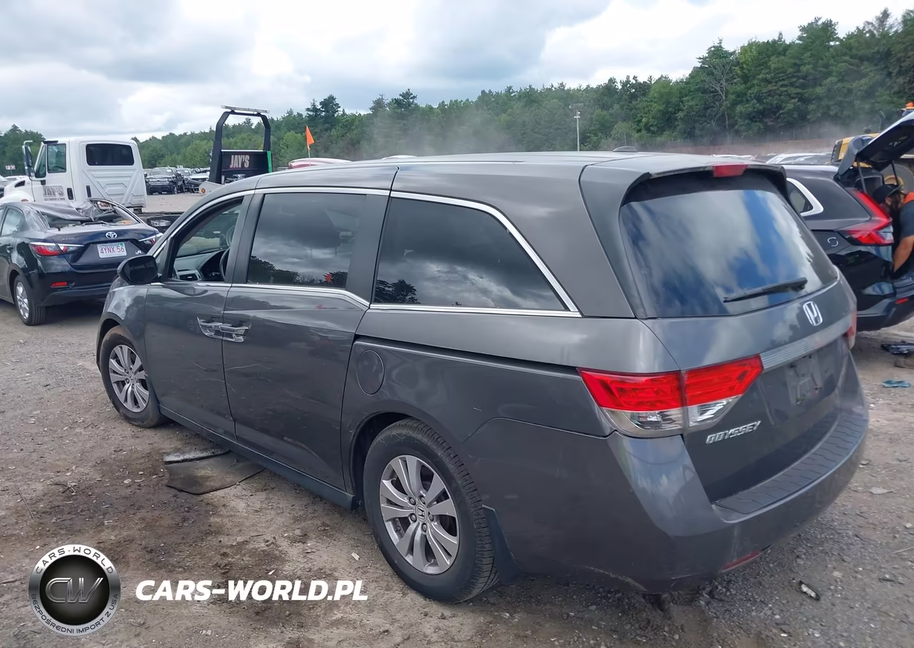 2015 Honda Odyssey Ex-L VIN:5FNRL5H62FB009104 - 3