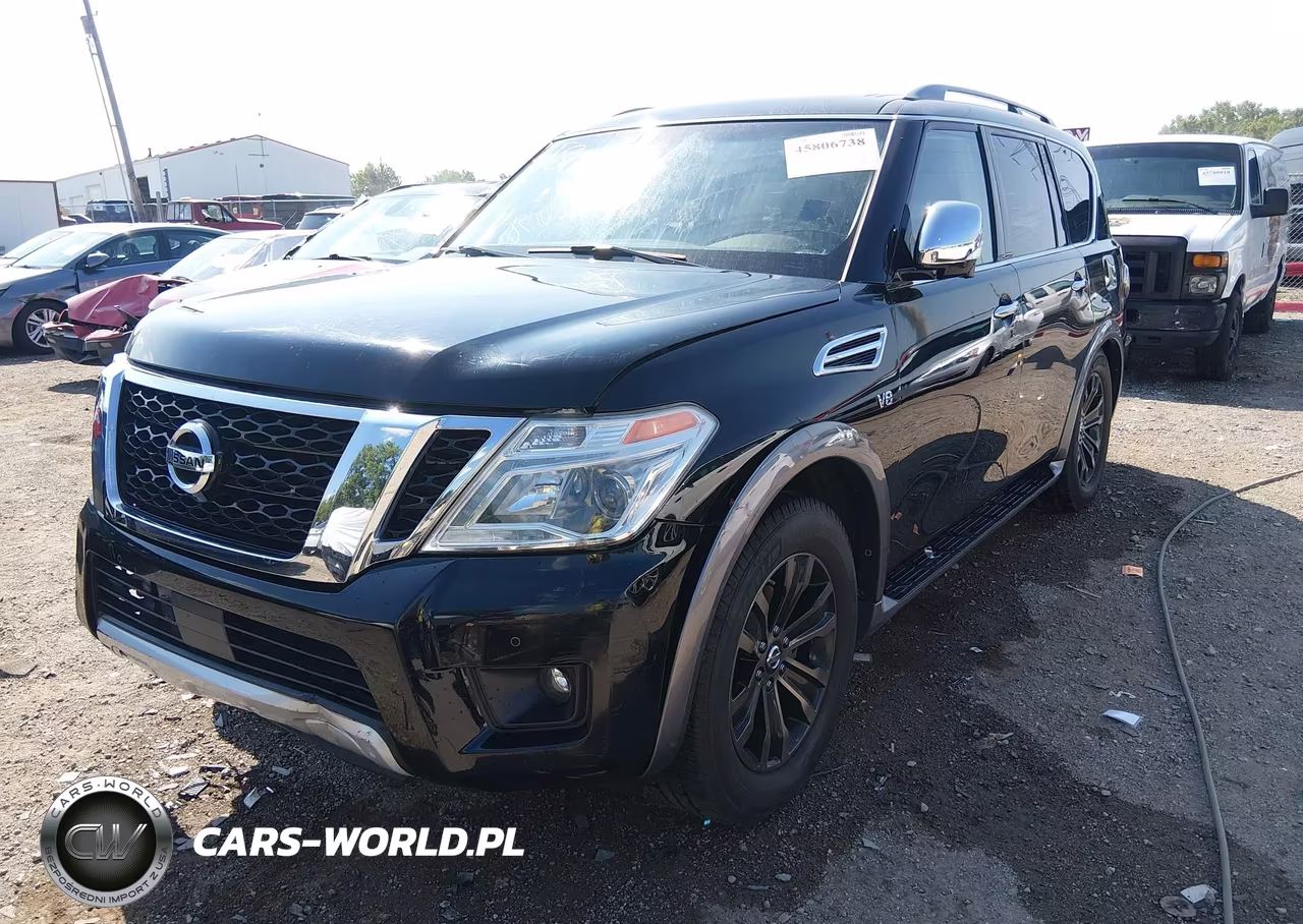 2017 Nissan Armada Platinum VIN:JN8AY2NE6H9703773 - 2