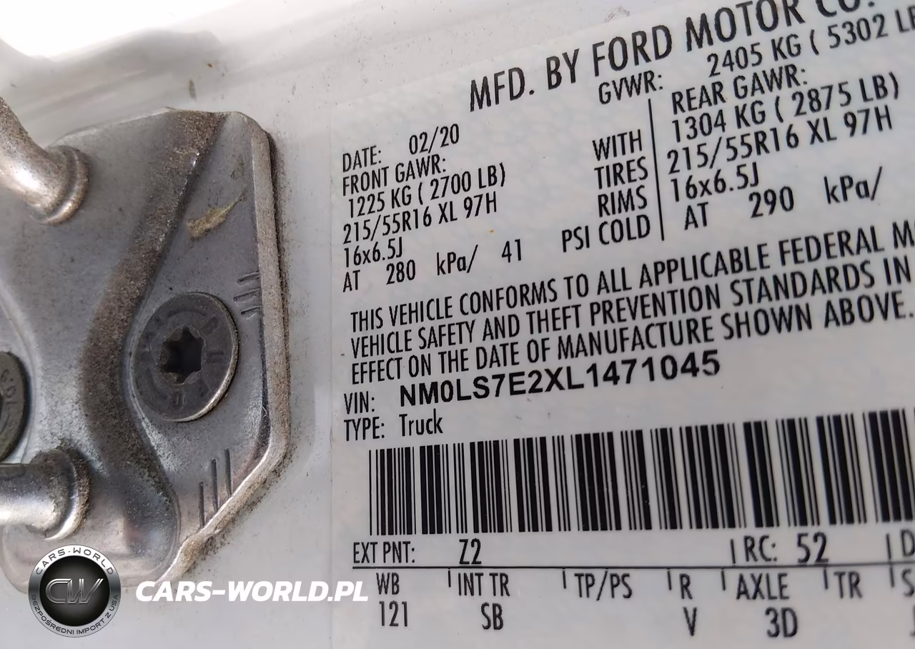 2020 Ford Transit Connect Xl VIN:NM0LS7E2XL1471045 - 9