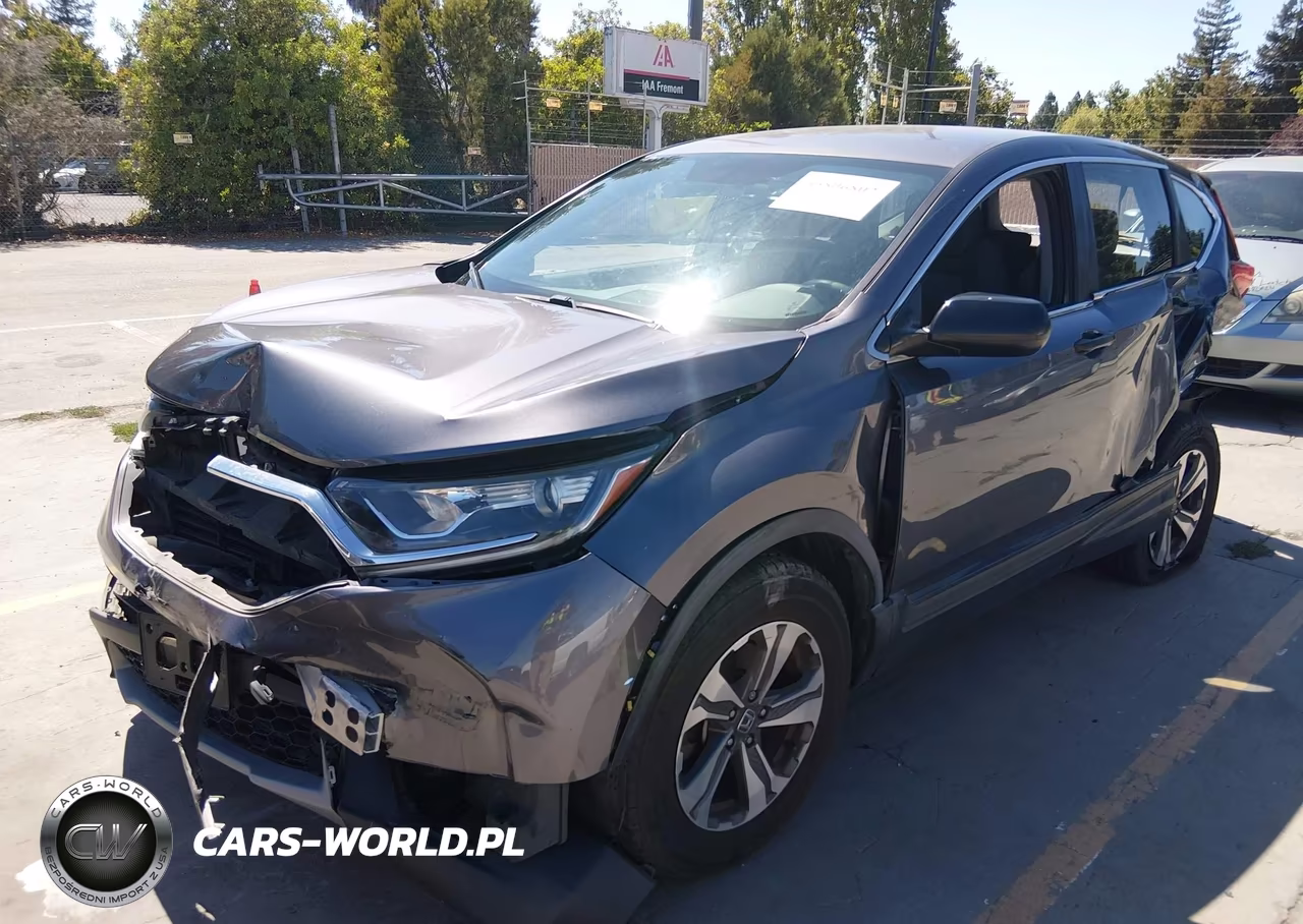 2018 Honda Cr-V Lx VIN:2HKRW5H37JH425818 - 2