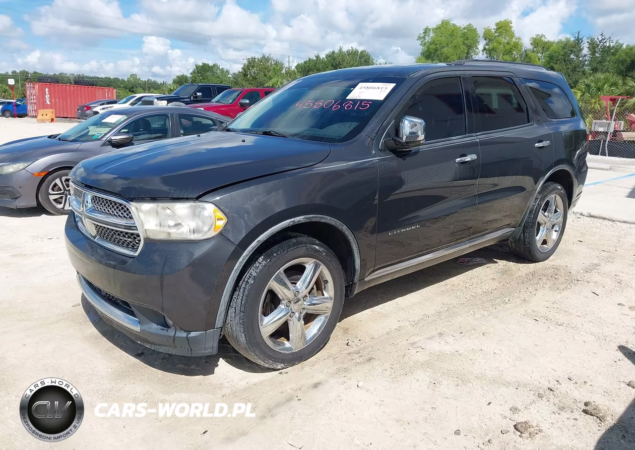 2011 Dodge Durango Citadel VIN:1D4RD5GGXBC653189 - 2