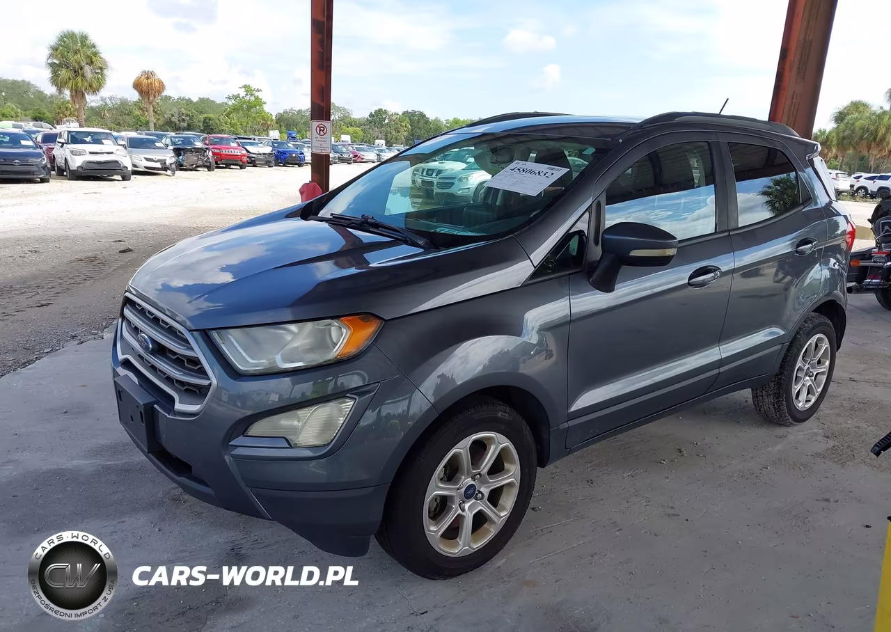 2020 Ford Ecosport Se VIN:MAJ3S2GE7LC348620 - 2