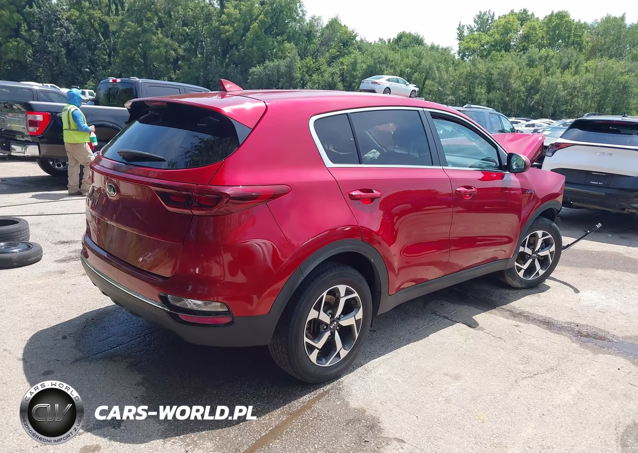 2021 Kia Sportage Lx VIN:KNDPMCAC8M7901921 - 4