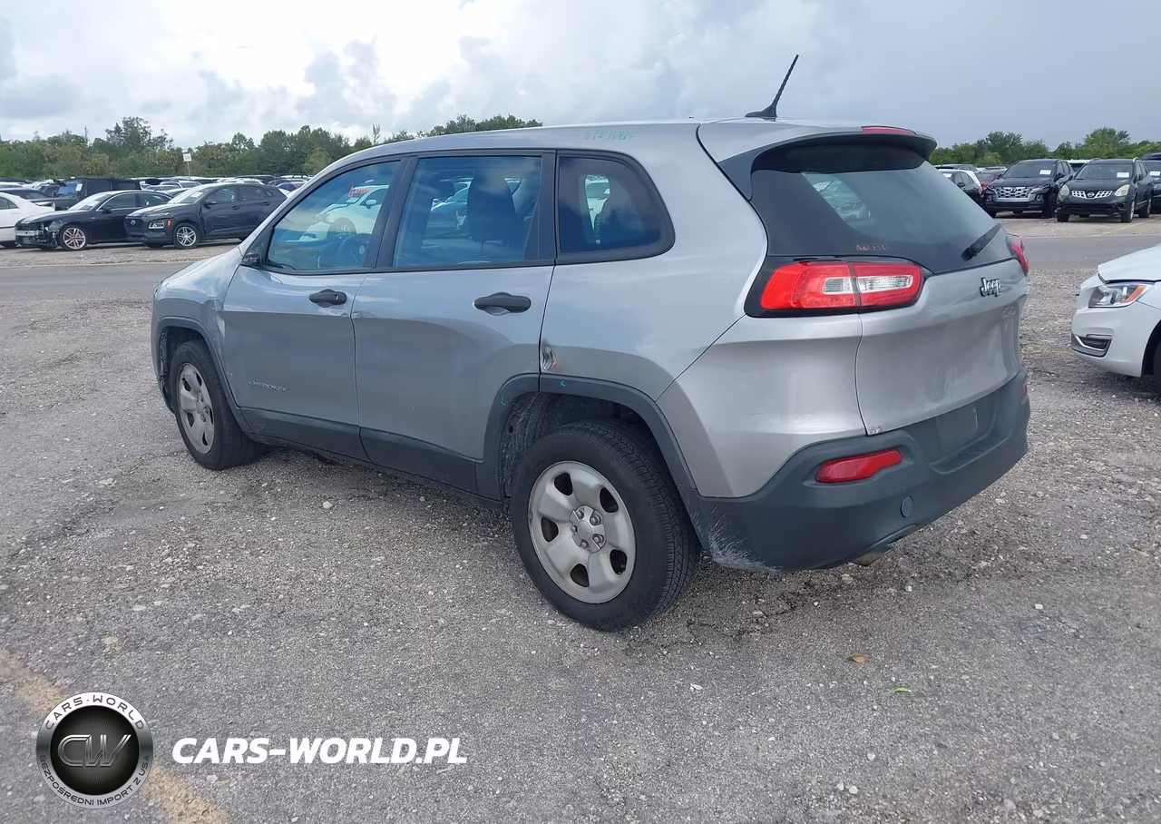 2014 Jeep Cherokee Sport VIN:1C4PJLAB1EW123226 - 3
