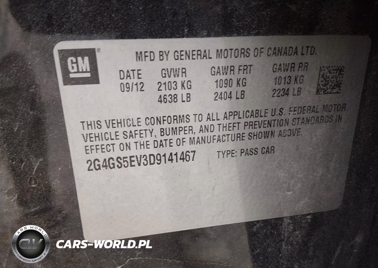 2013 Buick Regal Turbo - Premium 1 VIN:2G4GS5EV3D9141467 - 9