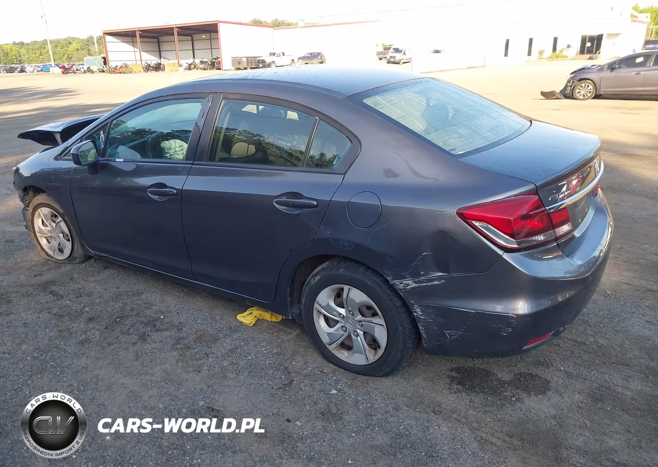 2015 Honda Civic Lx VIN:19XFB2F56FE253357 - 3