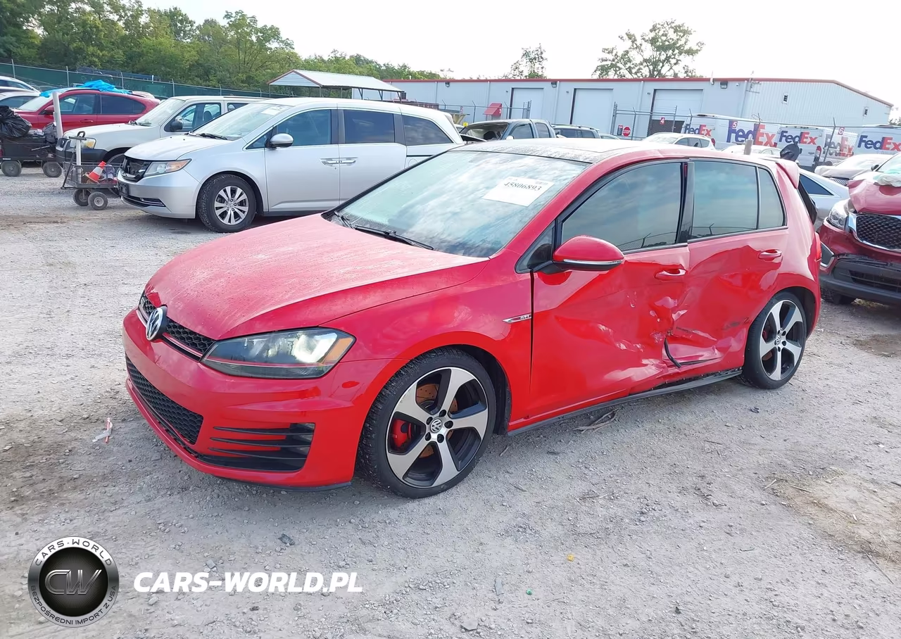 2016 Volkswagen Golf Gti Se 4-Door VIN:3VW5T7AU7GM054519 - 2