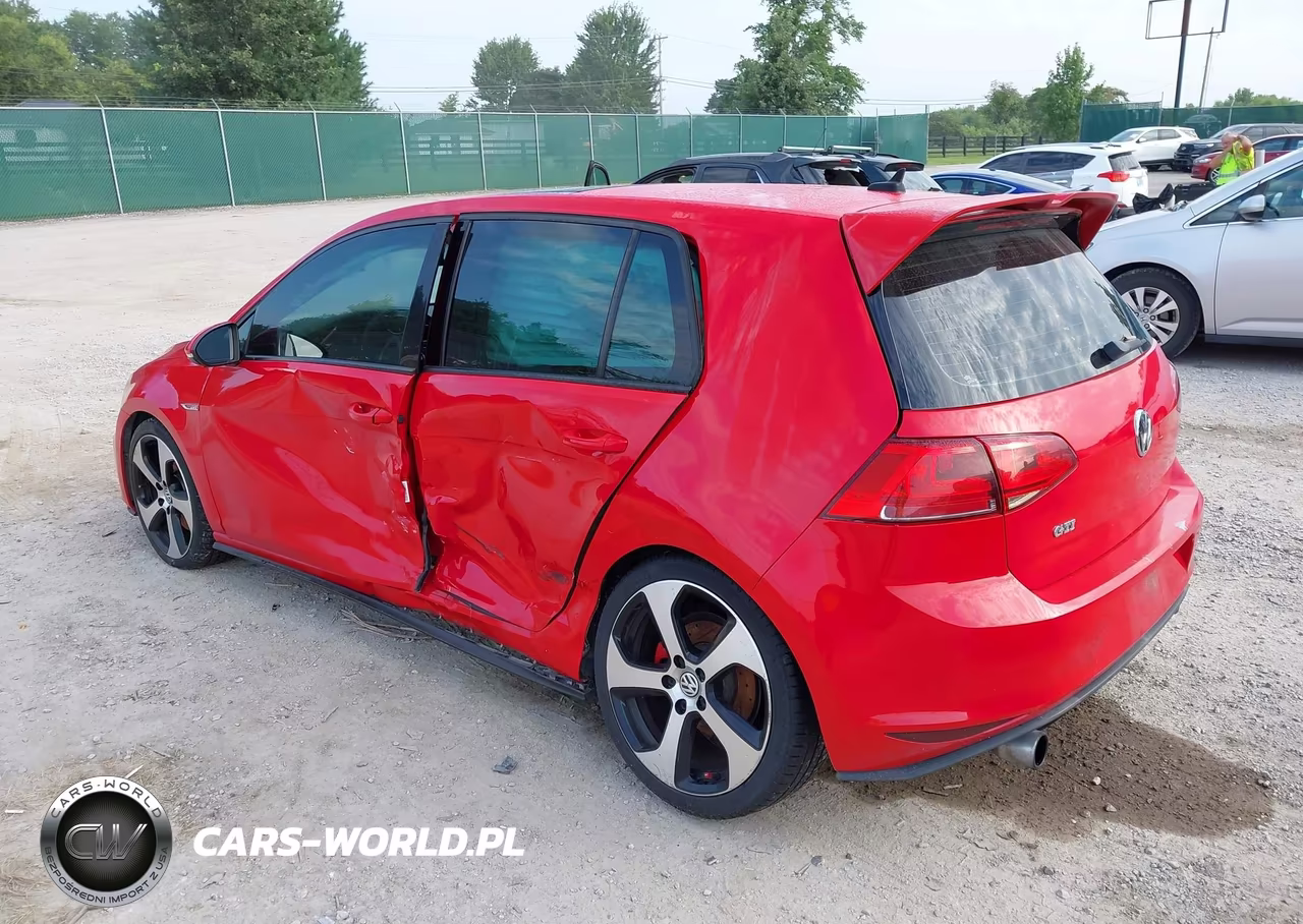 2016 Volkswagen Golf Gti Se 4-Door VIN:3VW5T7AU7GM054519 - 3