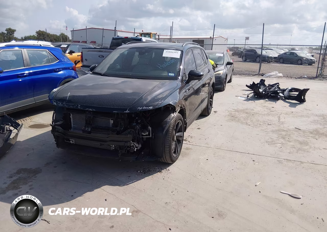 2024 Volkswagen Tiguan 2.0T Se R-Line Black VIN:3VV8B7AX1RM159025 - 2