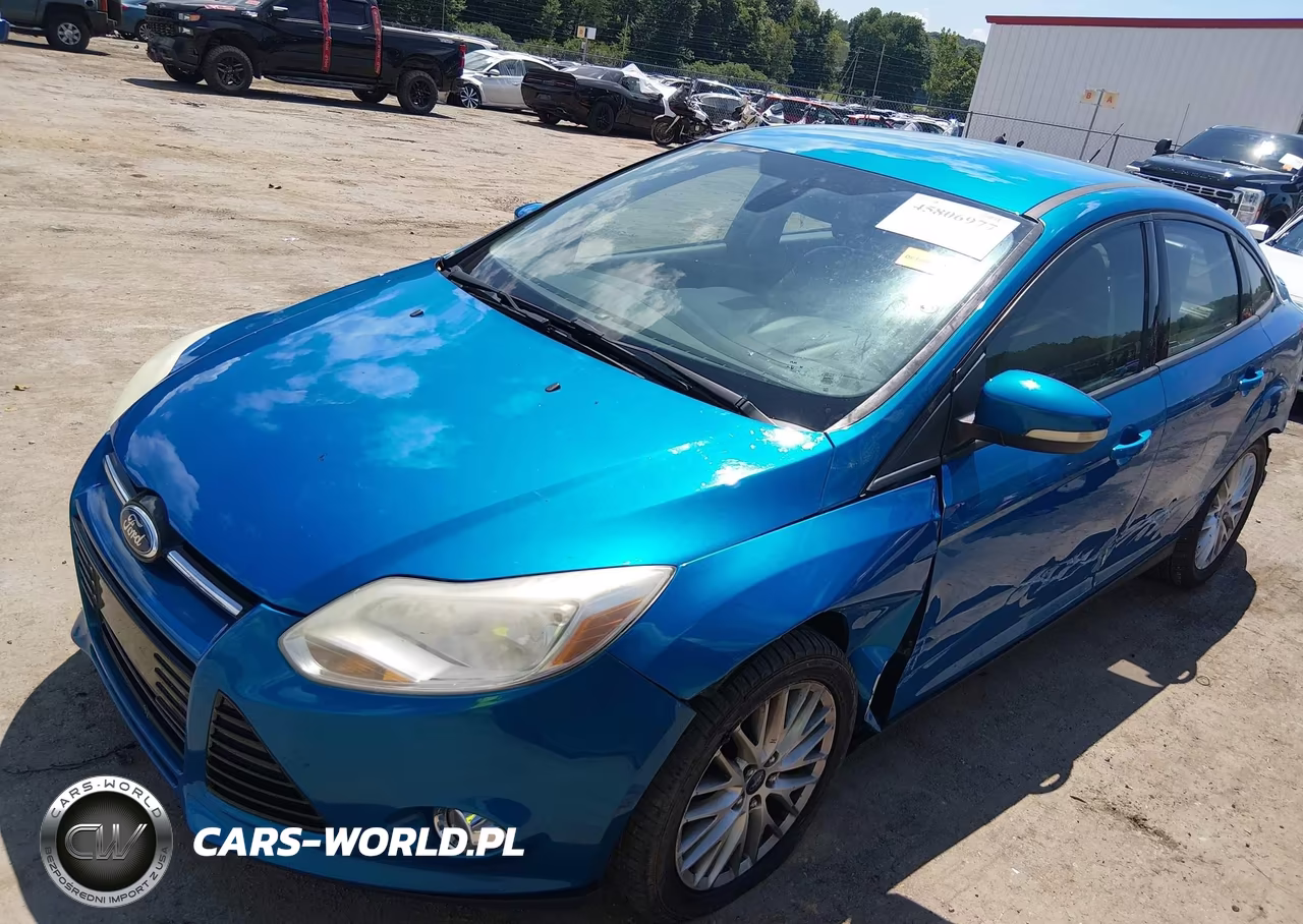 2014 Ford Focus Se VIN:1FADP3F29EL361018 - 2