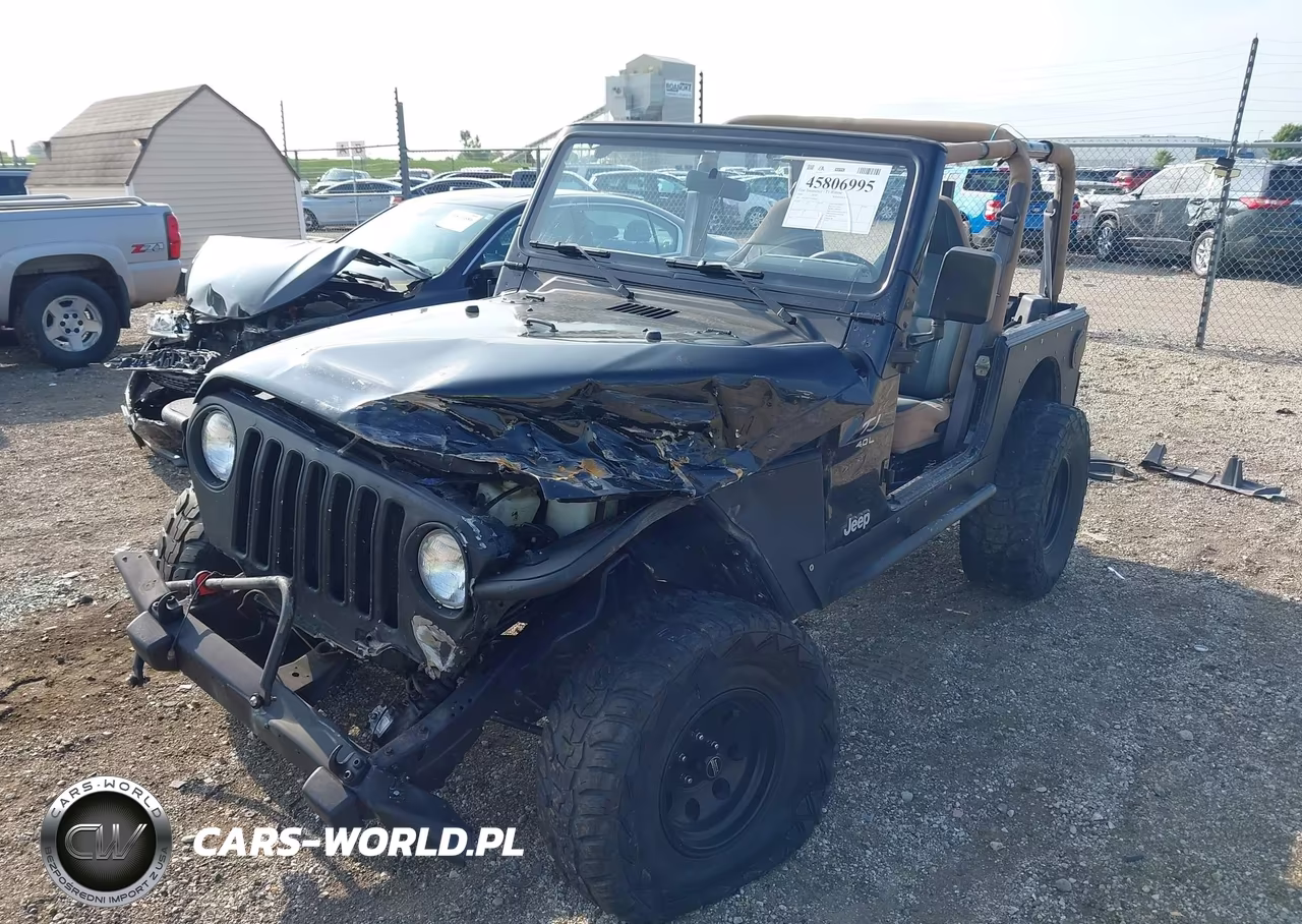 2000 Jeep Wrangler Sahara VIN:1J4FA59S7YP702662 - 2