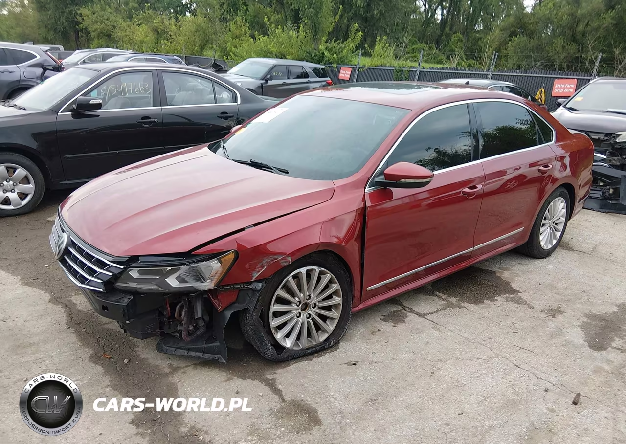 2017 Volkswagen Passat 1.8T Se VIN:1VWBT7A33HC026729 - 2