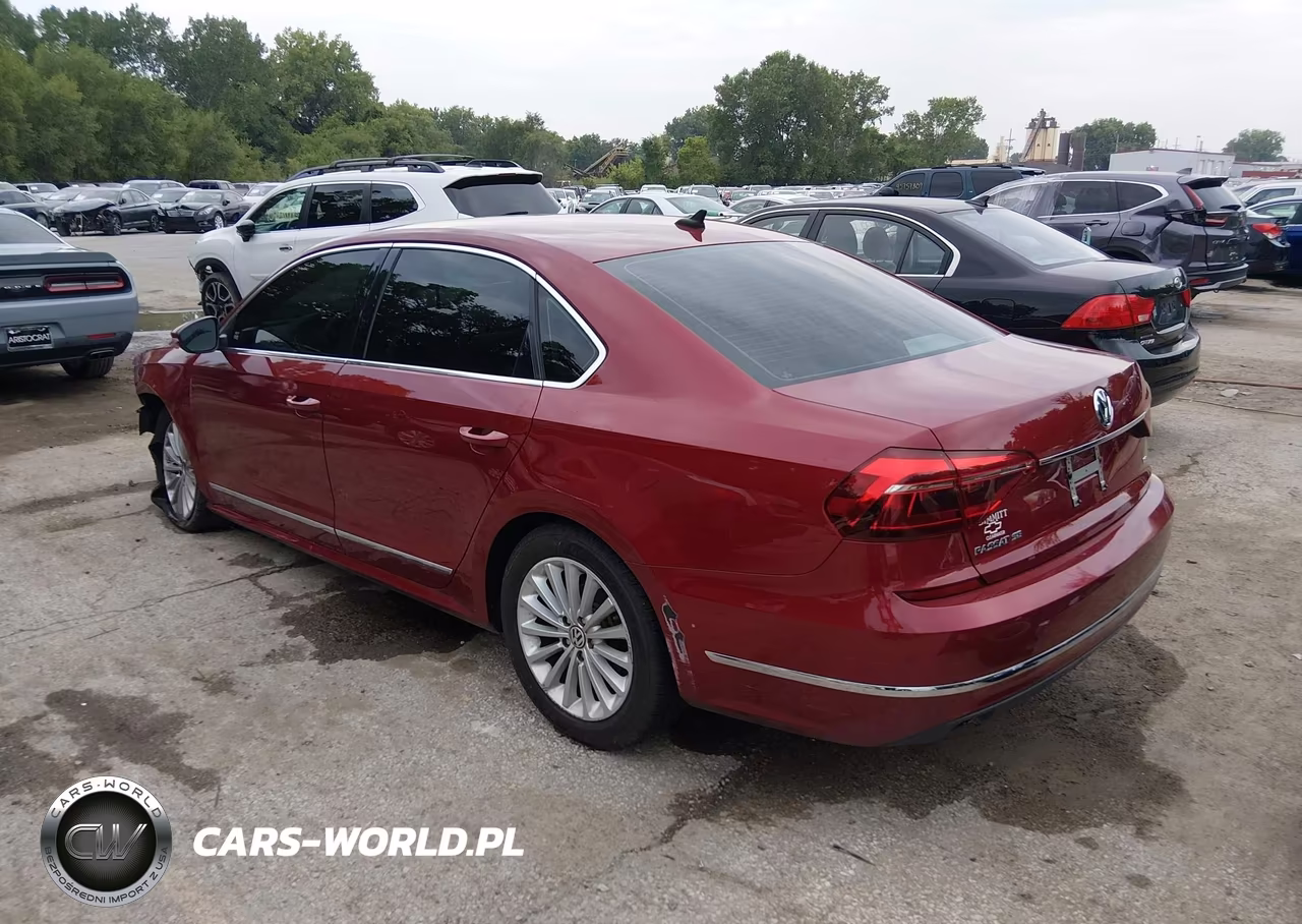 2017 Volkswagen Passat 1.8T Se VIN:1VWBT7A33HC026729 - 3