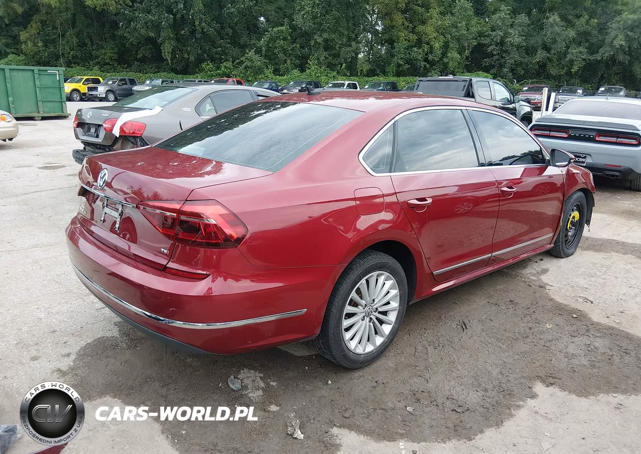 2017 Volkswagen Passat 1.8T Se VIN:1VWBT7A33HC026729 - 4