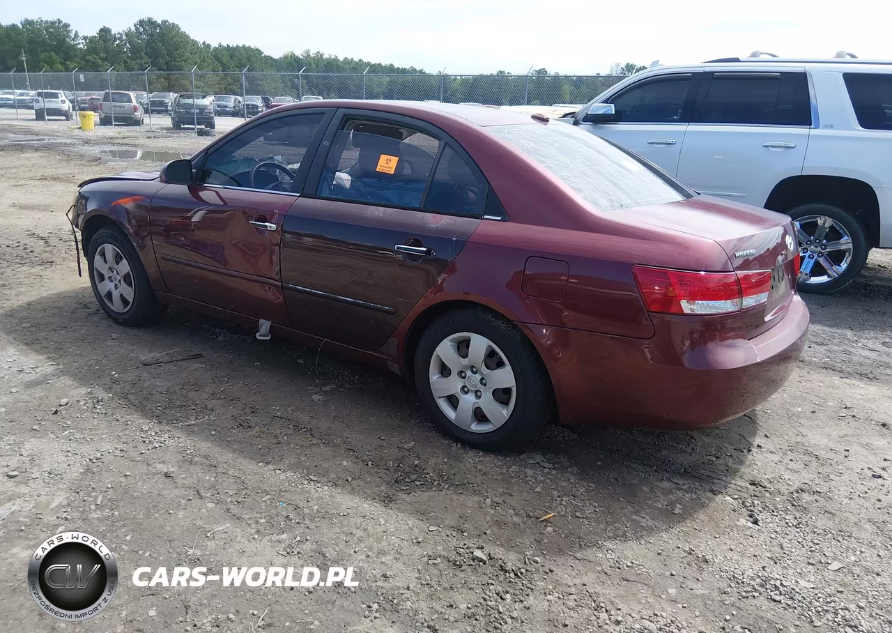 2008 Hyundai Sonata Gls VIN:5NPET46C28H373545 - 3