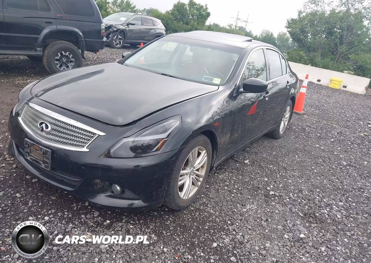 2013 Infiniti G37X VIN:JN1CV6AR0DM764057 - 2
