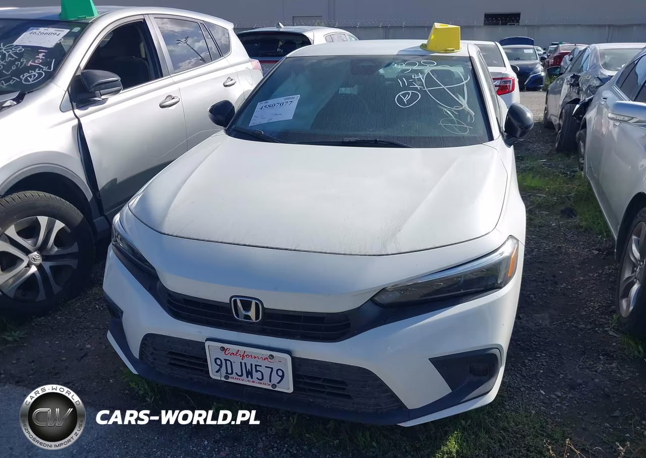 2022 Honda Civic Sport VIN:2HGFE2F54NH603144 - 12