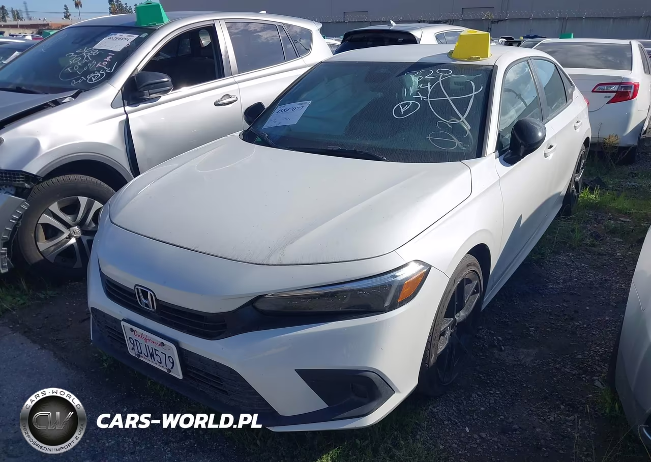 2022 Honda Civic Sport VIN:2HGFE2F54NH603144 - 2