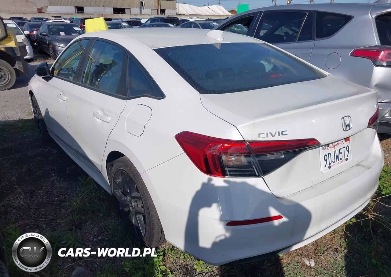 2022 Honda Civic Sport VIN:2HGFE2F54NH603144 - 3