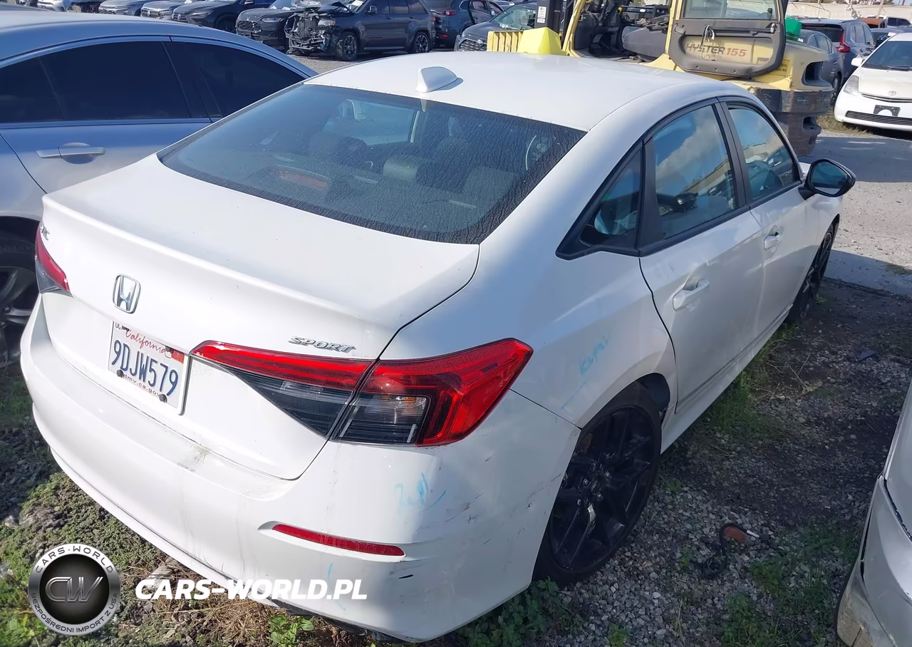 2022 Honda Civic Sport VIN:2HGFE2F54NH603144 - 4