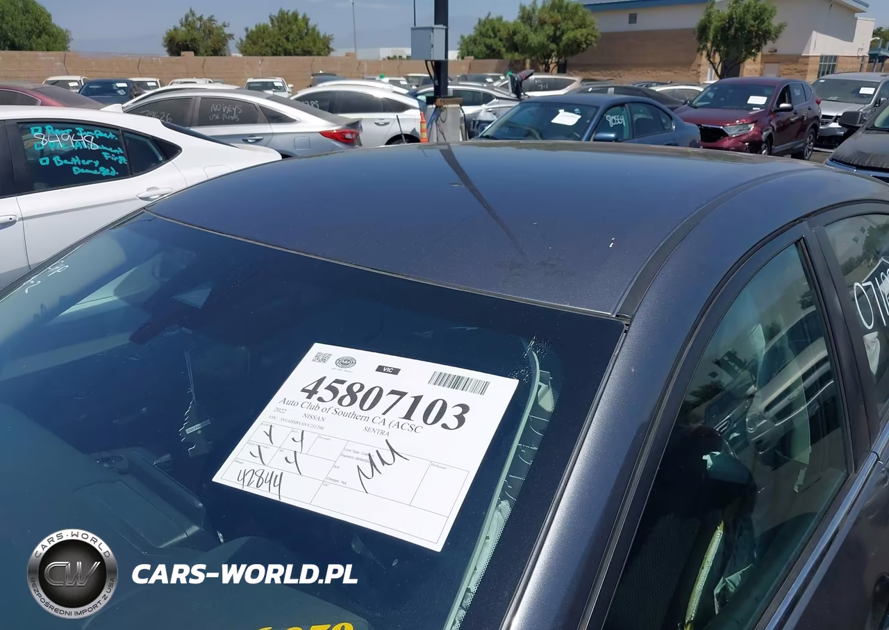 2022 Nissan Sentra S Xtronic Cvt VIN:3N1AB8BV8NY251290 - 18