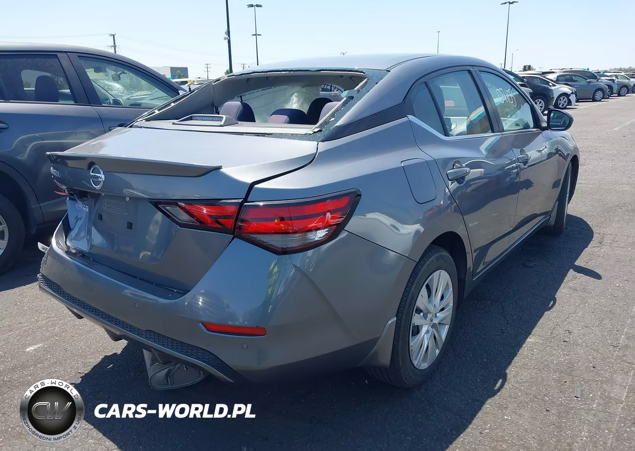 2022 Nissan Sentra S Xtronic Cvt VIN:3N1AB8BV8NY251290 - 4