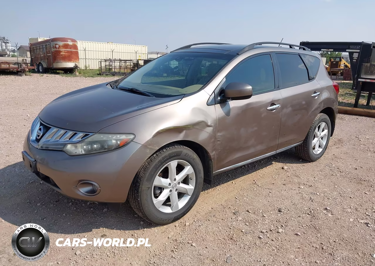 2010 Nissan Murano Sl VIN:JN8AZ1MW0AW110094 - 2