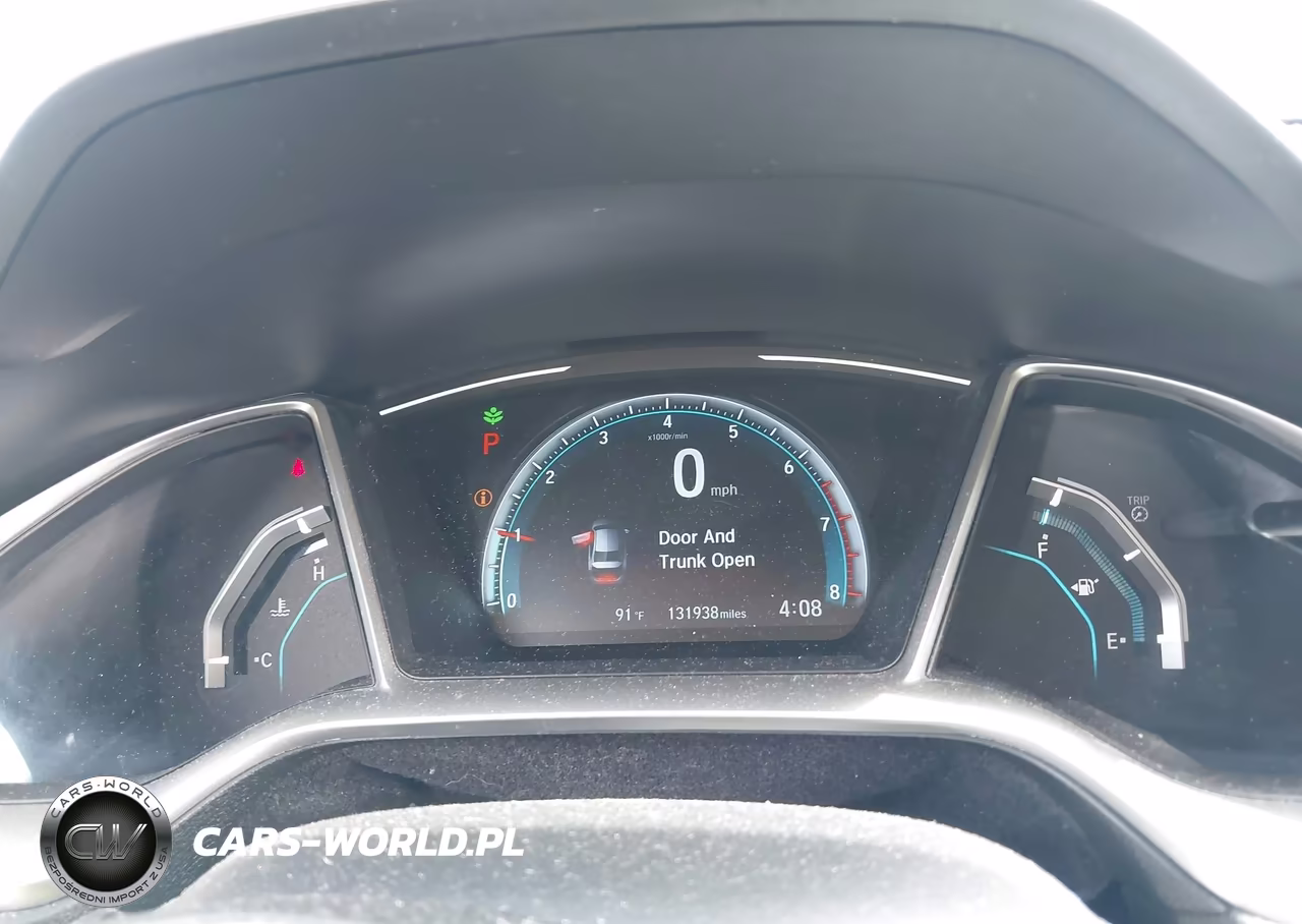 2019 Honda Civic Ex VIN:19XFC1F38KE004882 - 7