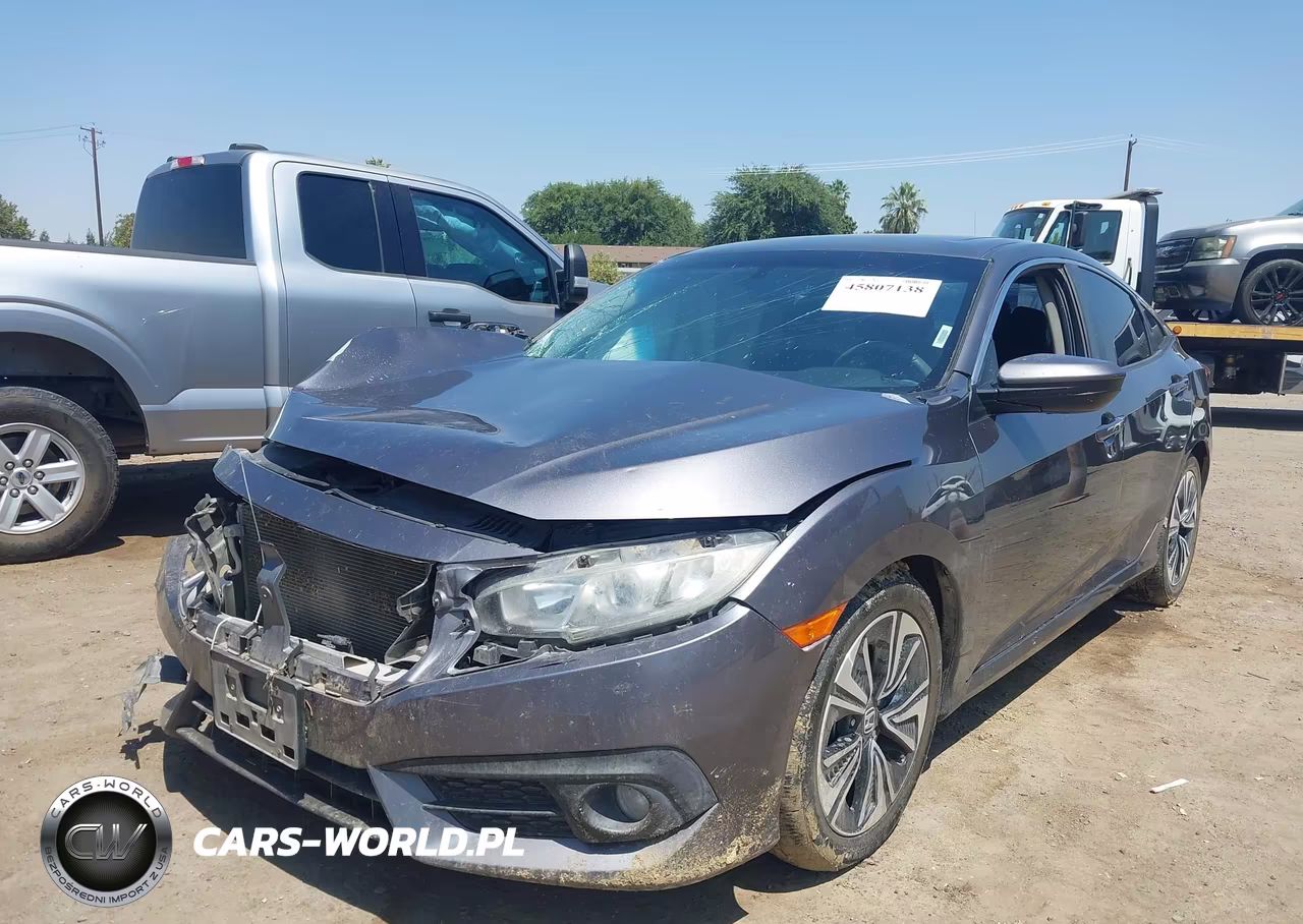 2016 Honda Civic Ex-T VIN:2HGFC1F33GH645757 - 2