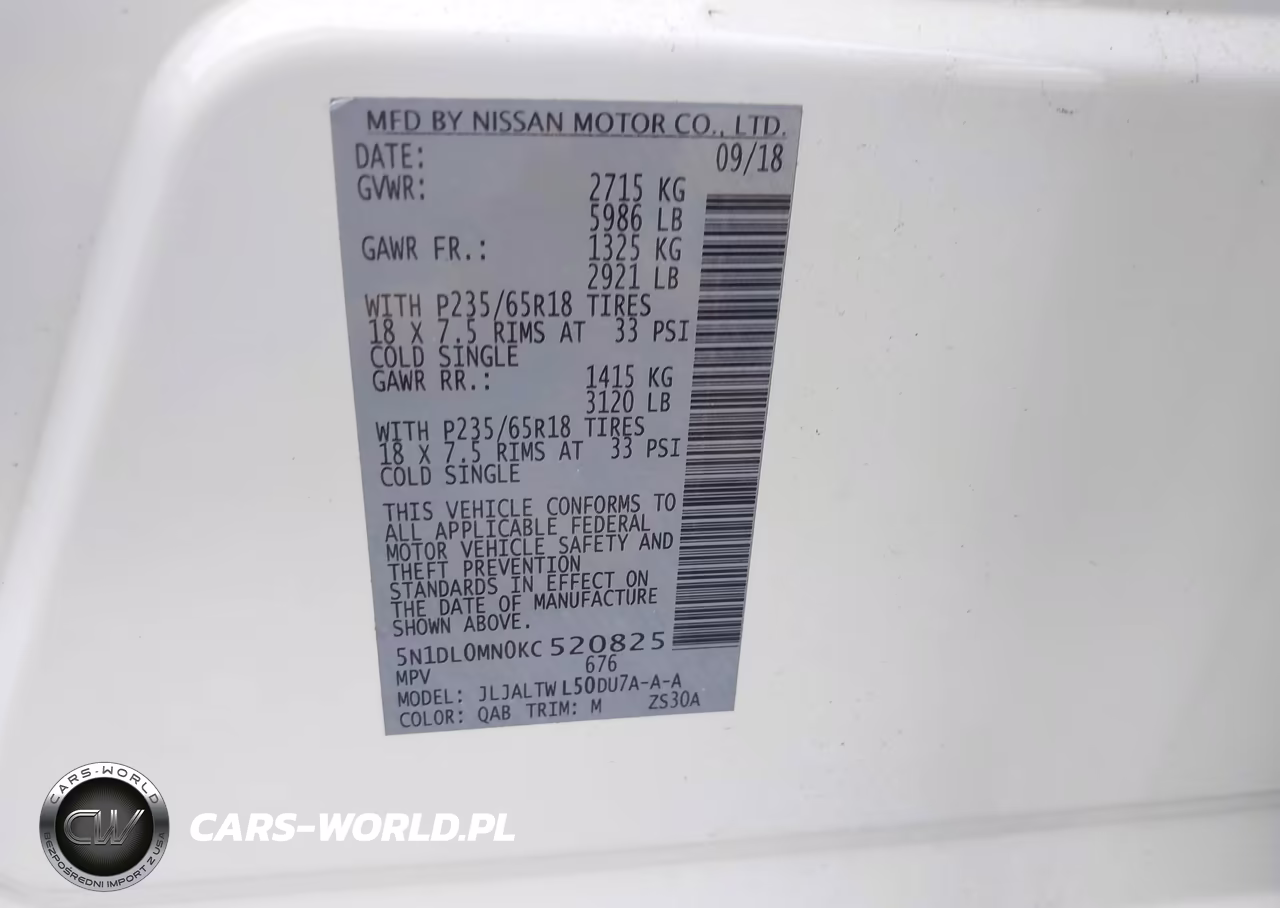 2019 Infiniti Qx60 Luxe VIN:5N1DL0MN0KC520825 - 9